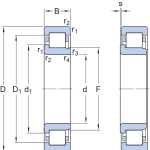 LEŽAJ NJ 2210 ECPH/C4 SKF
